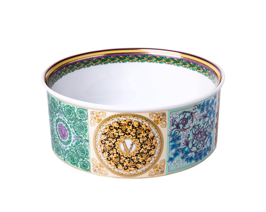 Insalatiera Barocco Mosaic porcellana Versace
