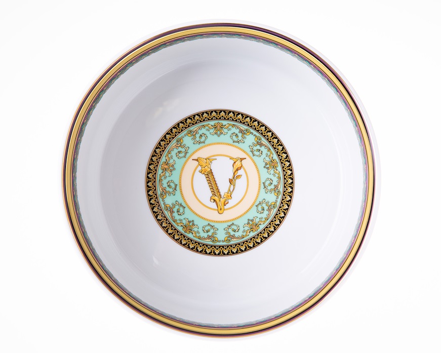 Insalatiera Barocco Mosaic porcellana Versace