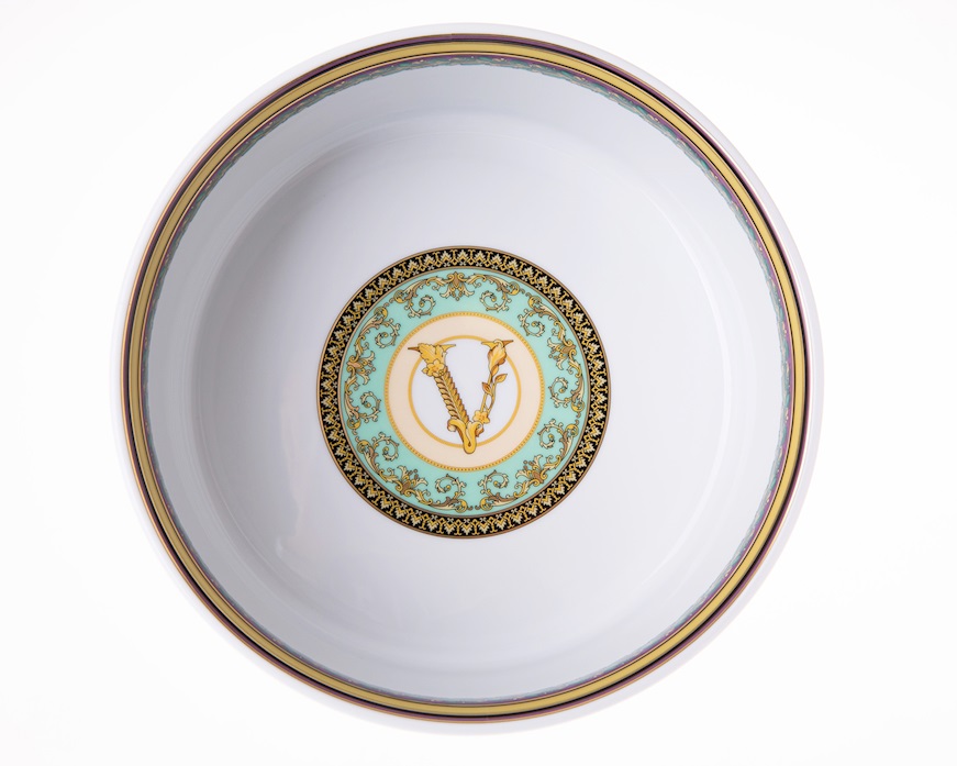 Insalatiera Barocco Mosaic porcellana Versace