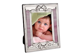 Picture frame silver pink Selezione Zanolli