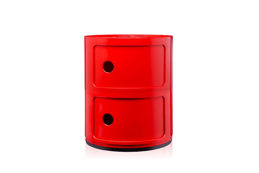 Drawer Componibile two elements red Kartell
