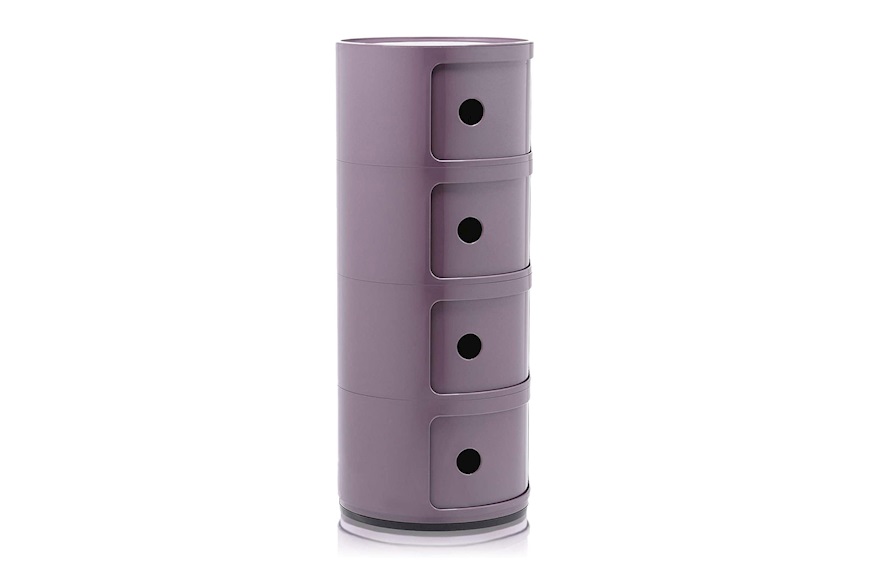 Drawer Componibile four elements violet Kartell