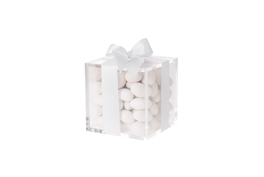 Box with sugared almonds or tenerezze Selezione Zanolli