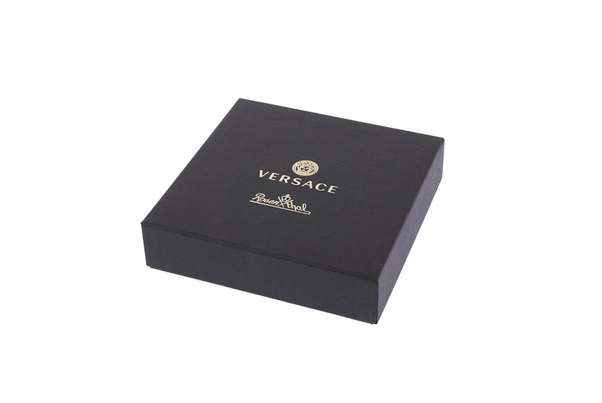 Plate Virtus Gala porcelain white Versace