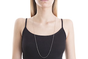 Catenina argento a maglia veneziana Selezione Zanolli