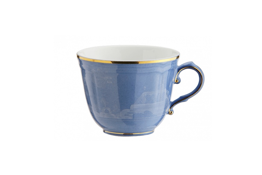 Coffee cup Oriente Italiano Pervinc porcelain Richard Ginori