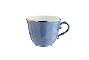 Coffee cup Oriente Italiano Pervinc porcelain Richard Ginori