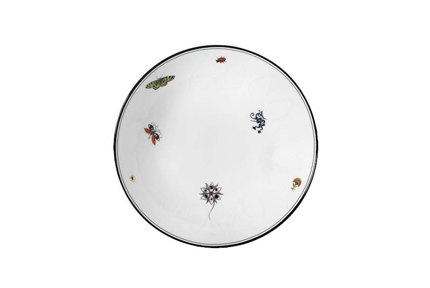 Salad Bowl Arcadia Bianco porcelain Richard Ginori