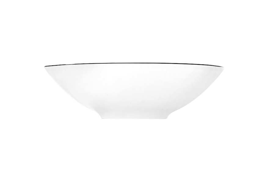 Salad Bowl Arcadia Bianco porcelain Richard Ginori