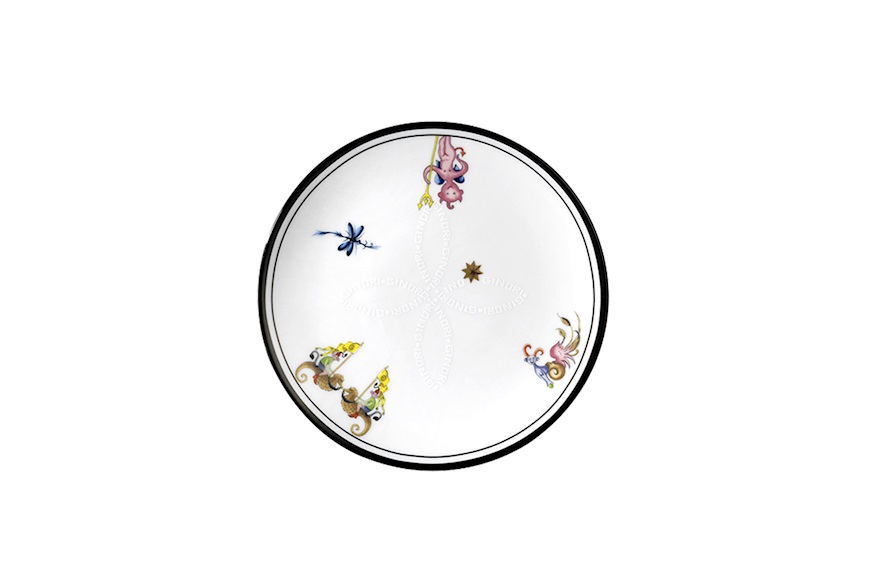 Bread plate Arcadia Bianco porcelain Richard Ginori