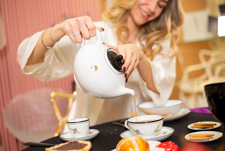Teapot with lid Arcadia Bianco porcelain Richard Ginori