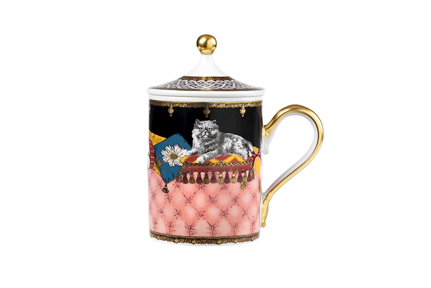 Mug Totem porcellana gatto Richard Ginori