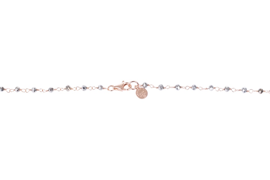 Collana Mon Amour argento con cuori e cristalli silver Nomination