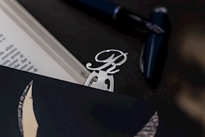 Segnalibro argento lettera R Selezione Zanolli