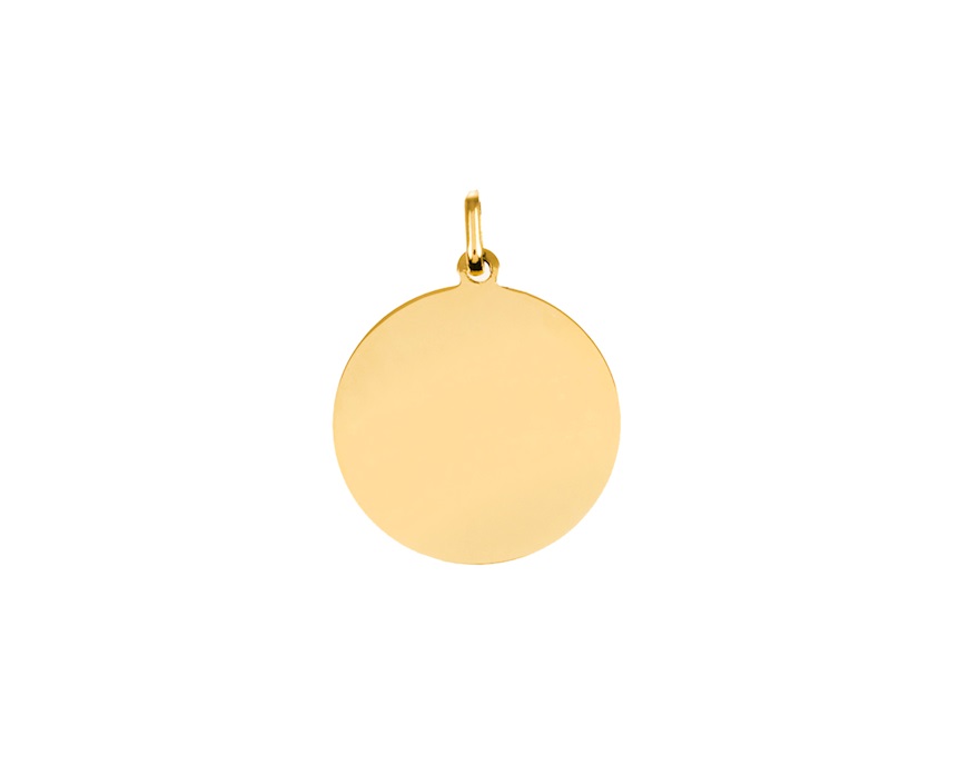 Round pendant gold 750‰ Selezione Zanolli