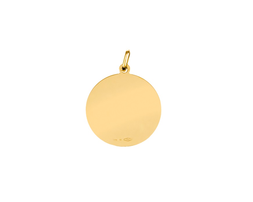 Round pendant gold 750‰ Selezione Zanolli