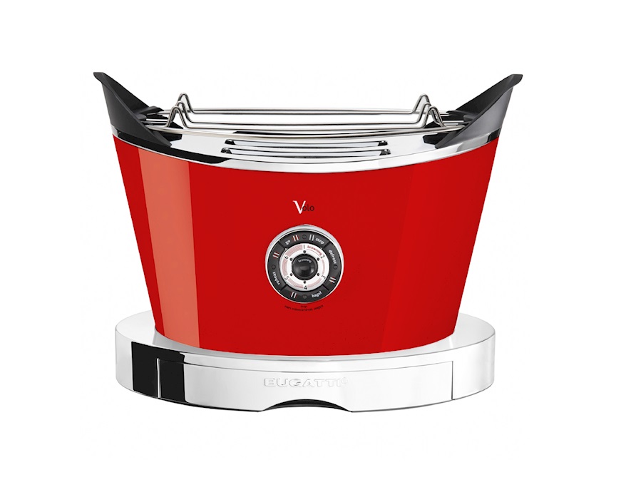 Tostapane Volo acciaio hot rosso Bugatti
