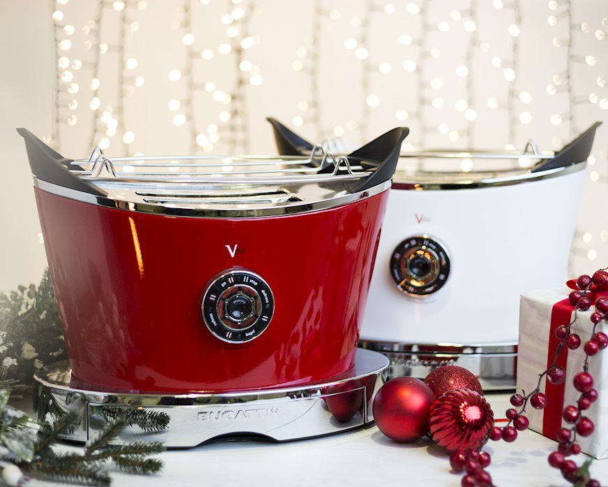 Tostapane Volo acciaio hot rosso Bugatti