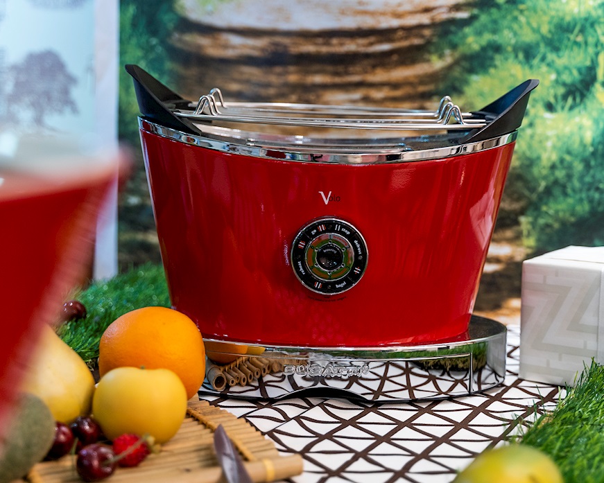 Tostapane Volo acciaio hot rosso Bugatti