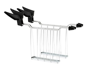 Pinze per sandwich acciaio per tostapane Volo Bugatti