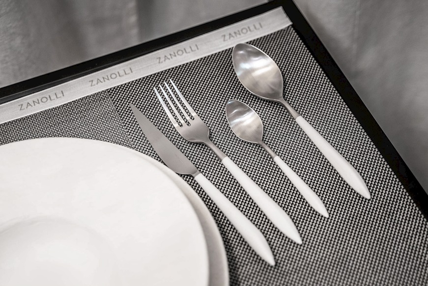 Cutlery set Ares steel white Bugatti