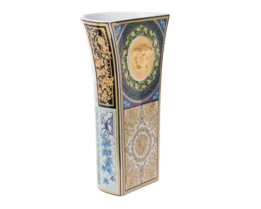 Vaso Barocco Mosaic porcellana Versace