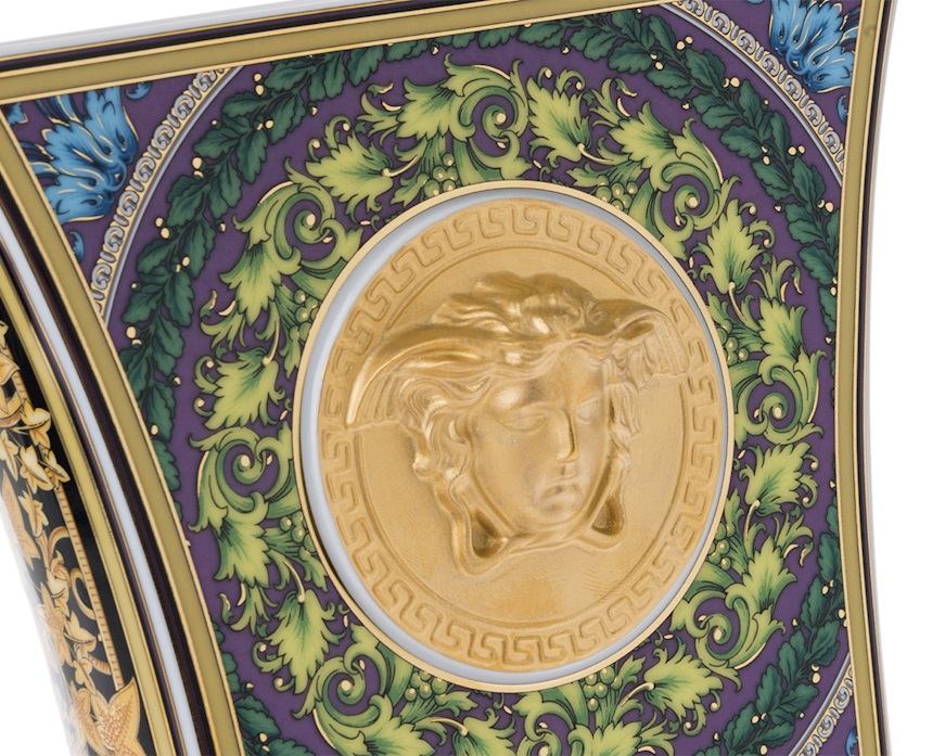 Vaso Barocco Mosaic porcellana Versace