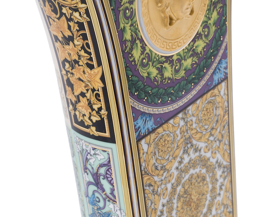 Vaso Barocco Mosaic porcellana Versace