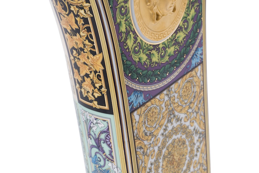 Vase Barocco Mosaico porcelain Versace