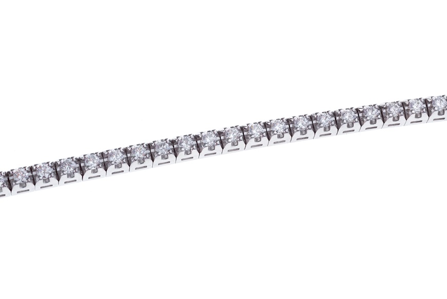 Tennis Bracelet gold 750‰ diamonds ct. 2.10 Davite & Delucchi