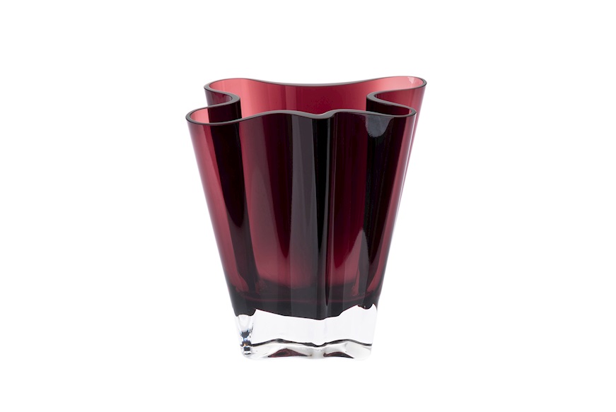 Vaso Flux rosso bacca Rosenthal