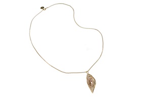 Necklace in gilded bronze Unoaerre