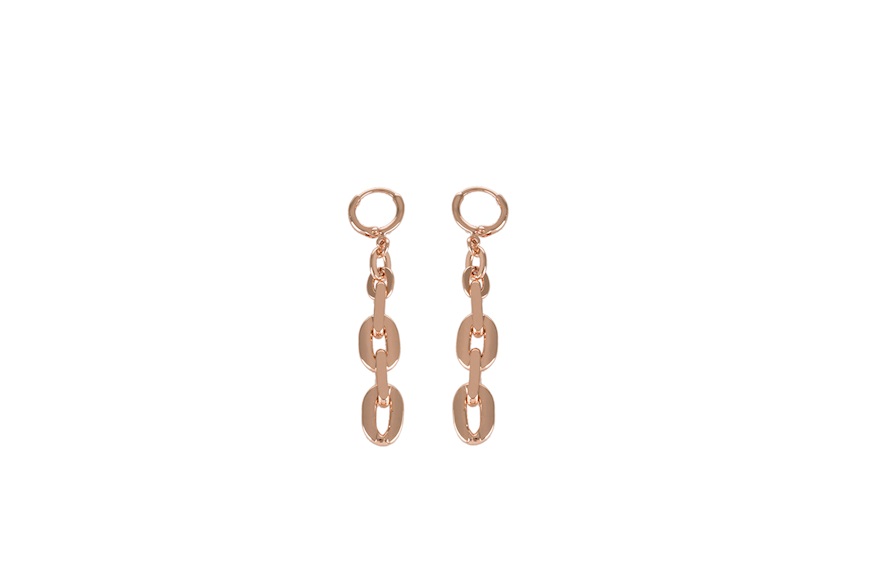 Earrings with flat ovals Unoaerre
