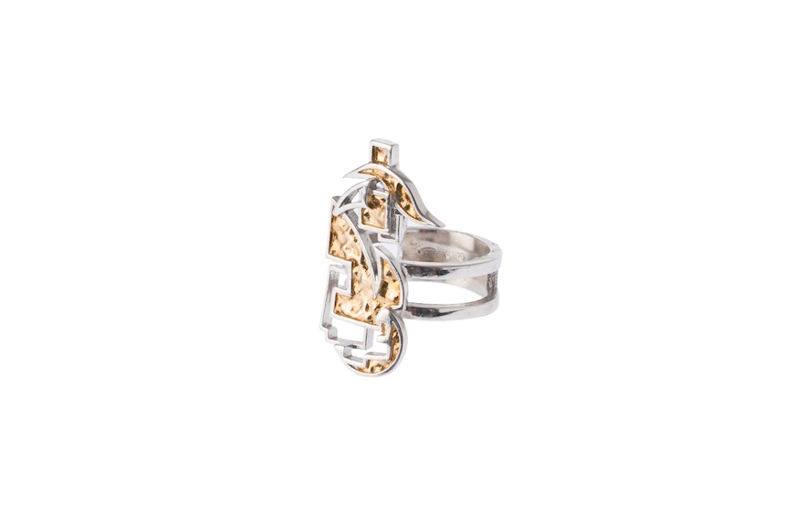 Ring Messaggi nel vento silver Selezione Zanolli