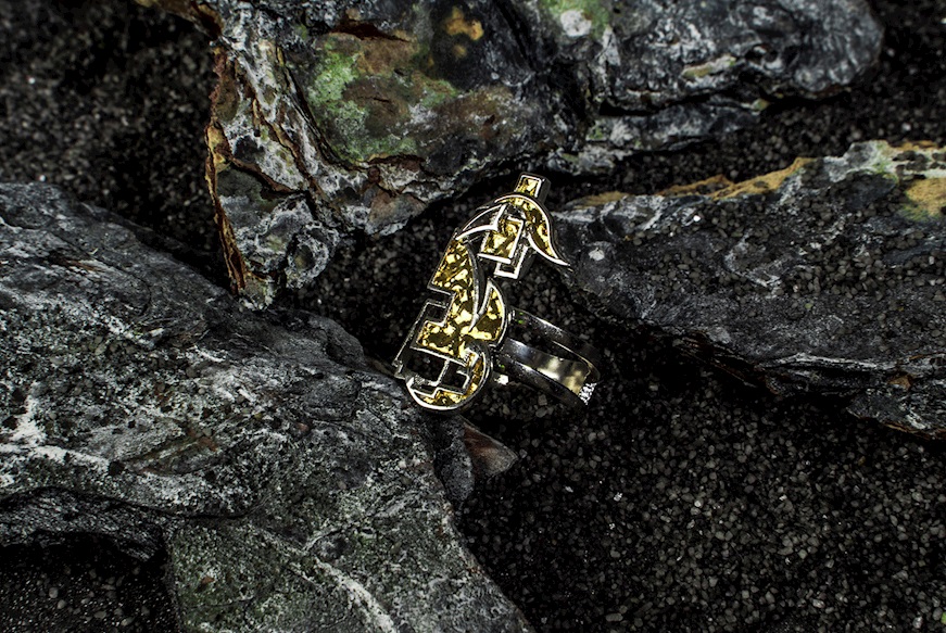 Ring Messaggi nel vento silver Selezione Zanolli