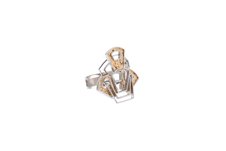 Ring Chiave di volta silver Selezione Zanolli