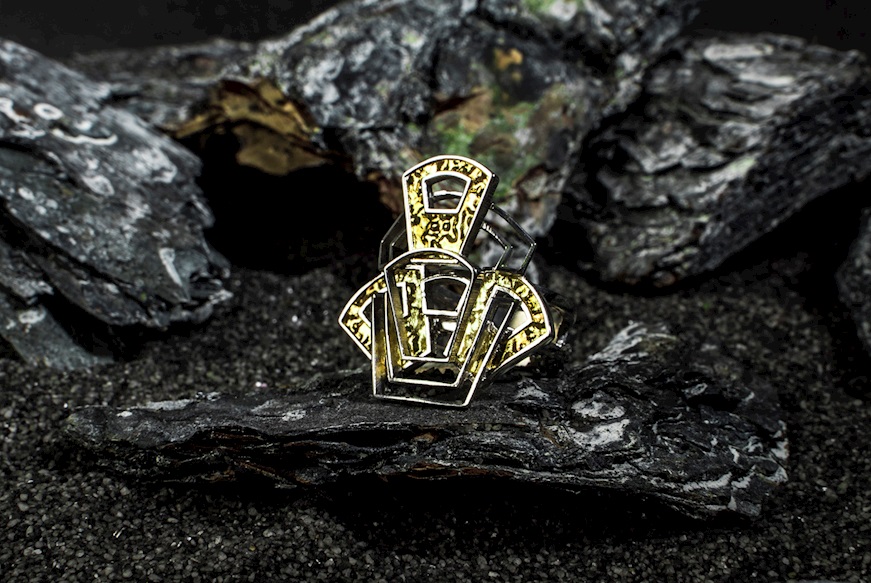 Ring Chiave di volta silver Selezione Zanolli