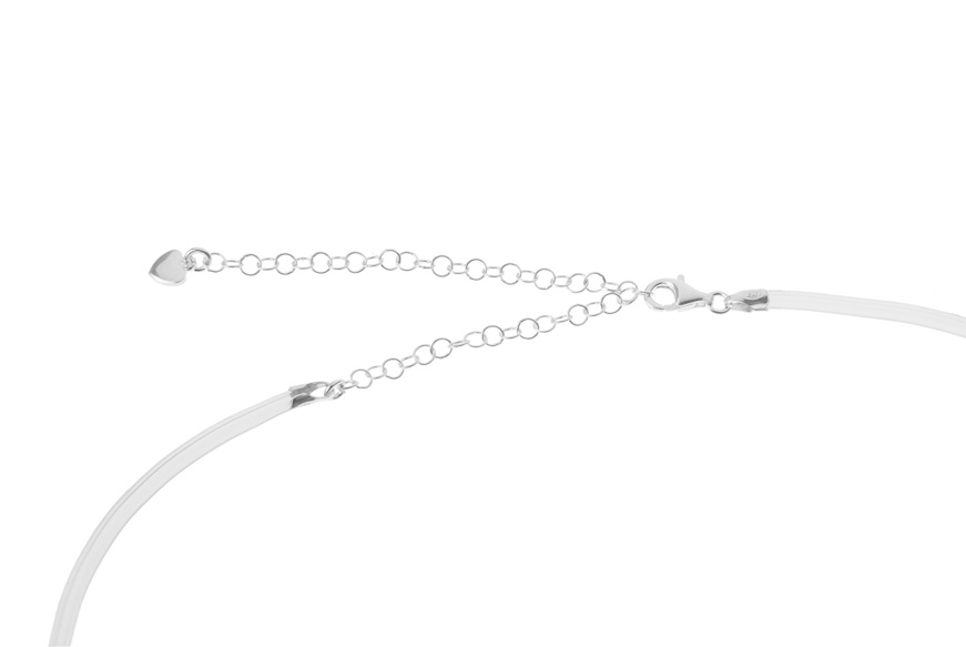Necklace Blazar – Centro di gravi silver Selezione Zanolli