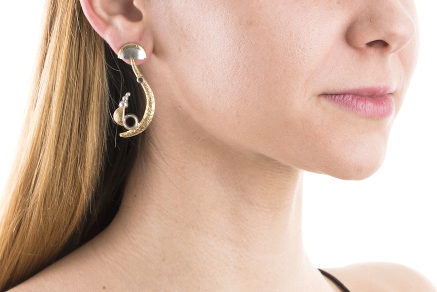 Orecchini Balikwas fantasia 1 argento Selezione Zanolli