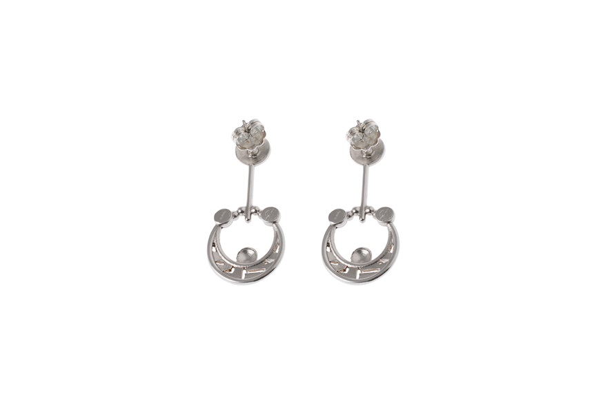 Earrings Balikwas Fantasia 3 silver Selezione Zanolli