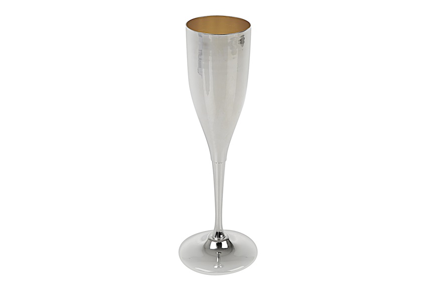 Flute Alto argento trilaminato con interno dorato Selezione Zanolli