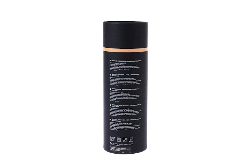 Thermal bottle steel peach orange Chilly's Bottles