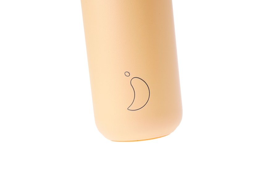 Thermal bottle steel peach orange Chilly's Bottles