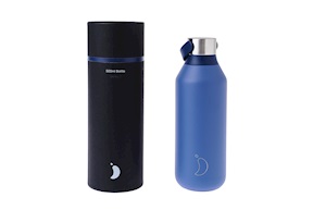 Bottiglia termica acciaio blu balena Chilly's Bottles