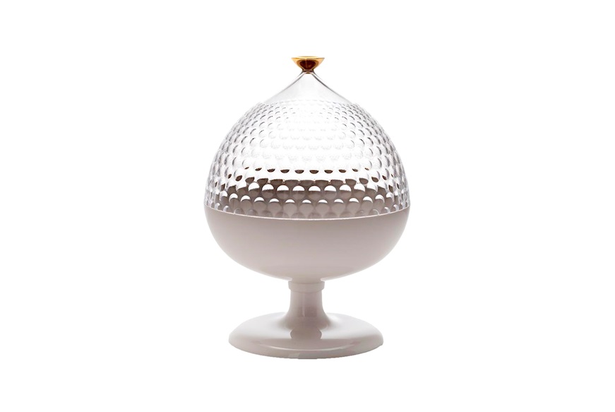 Stand Pumo transparent white Kartell