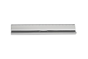 Righello Elegance silver plated 18 cm Selezione Zanolli