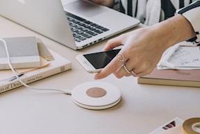 Caricabatterie wireless wiCHARGE White Kreafunk