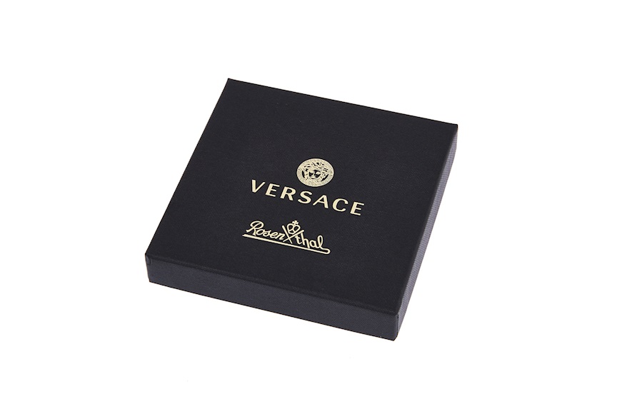 Piattino I love baroque porcellana nero Versace