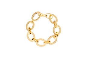 Bracelet with flat and bold ovals Unoaerre