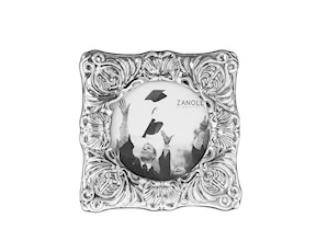 Cornice argento a fascia lavorata Selezione Zanolli